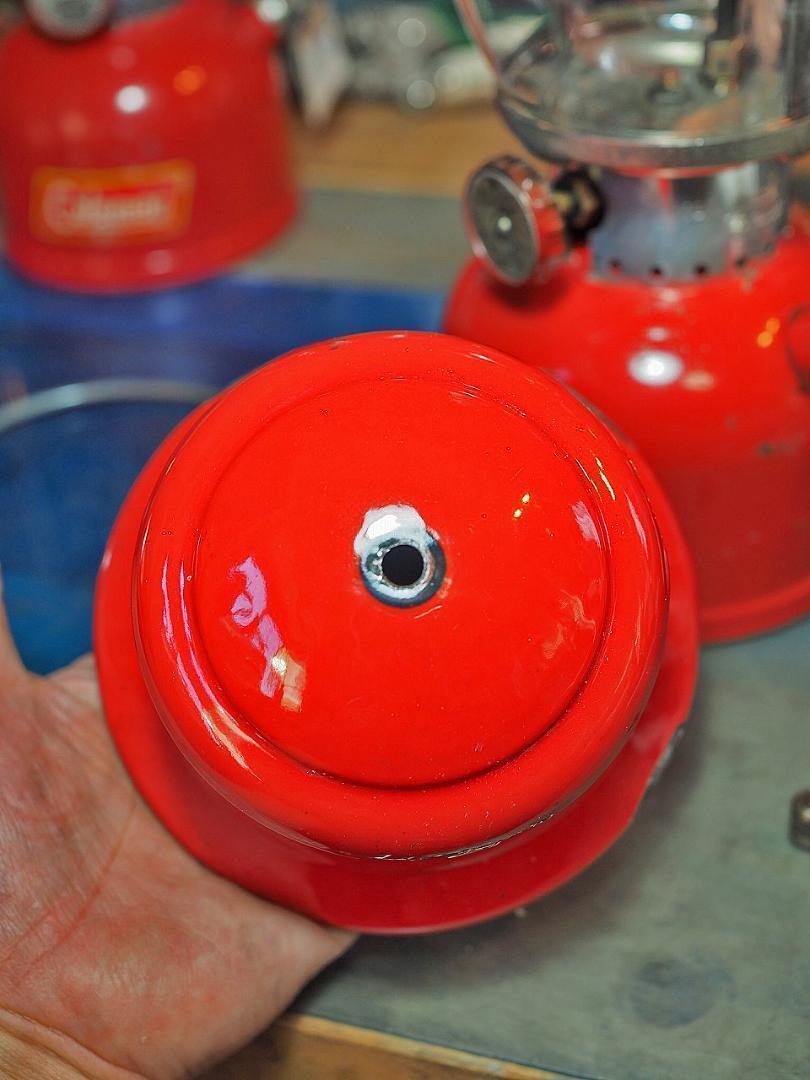 美品！1961年2月 コールマン 200A ランタン（イエローボーダー）s73