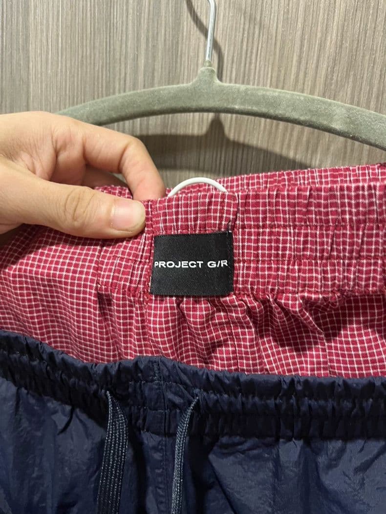 Project G/R 3 layered sweat pants GRブラック