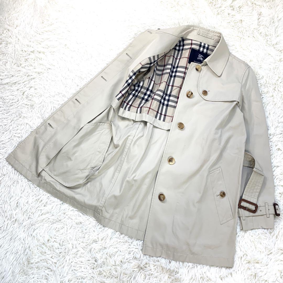 バーバリーロンドン BURBERRY トレンチコート ベルト ノバチェック