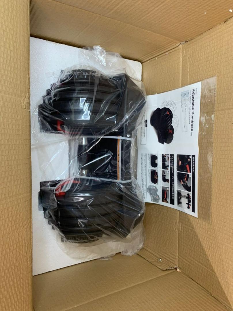 ダンベル 15段階 重量調整 トレーニング kiCMb-m34721752880 24kg 可変式 ダイヤル 格安再入荷