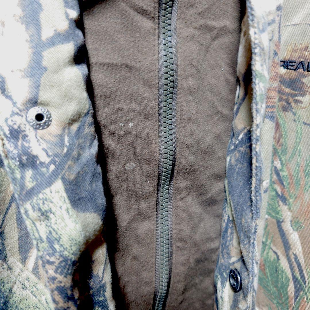 【REALTREE】リアルツリーカモ レイヤード中綿入りブルゾン A-1369