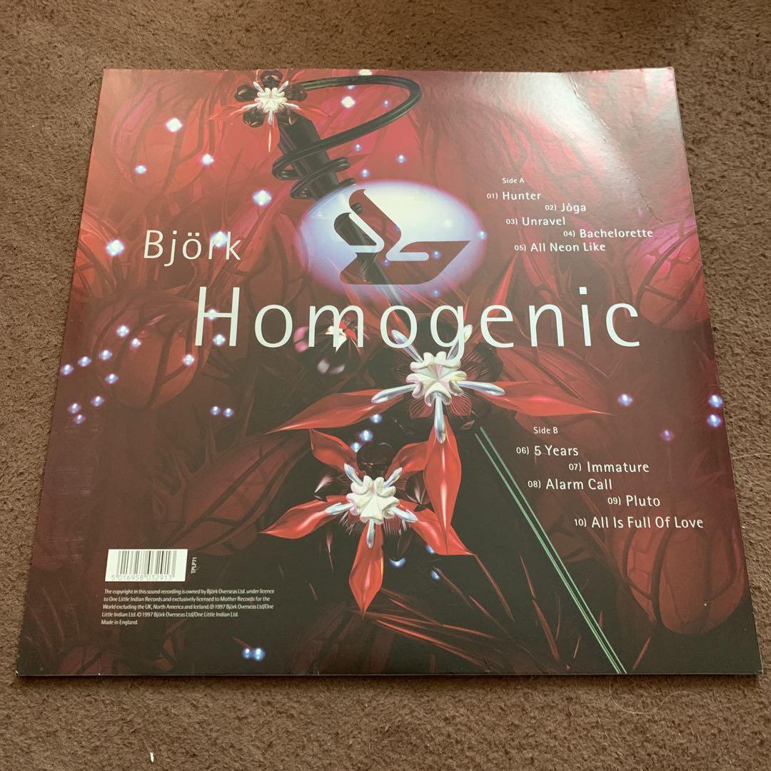 [UK 1LP] Bjork (ビョーク) / Homogenic TPLP71