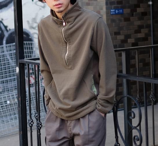 25SS nonnativeハーフジップスウェット nonnative ハーフジップスウェット 1