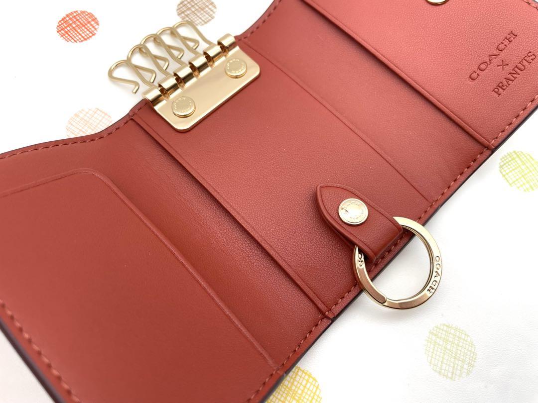 新品未使用 COACH コーチ カーキマルチ キーケース スヌーピー - 通販