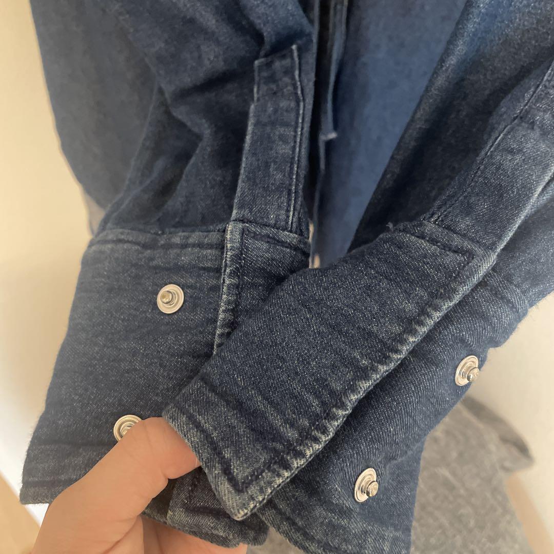 COCO様 enof イナフ デニムシャツ denim shirt