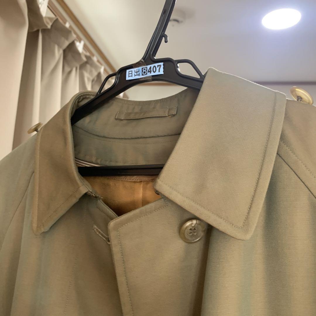 美品 バーバリー ブリット トレンチ コート ネイビー 紺 - メルカリ