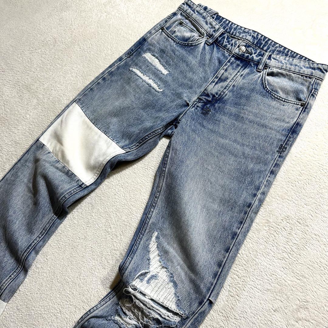 中古・古着通販】Ksubi (スビ) ダメージ加工スキニーデニム