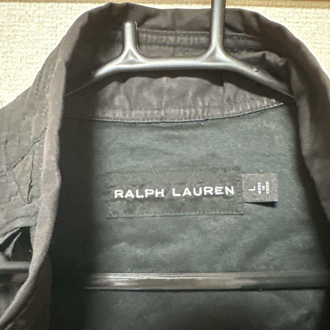 RALPH LAUREN ブラック ミリタリーベスト