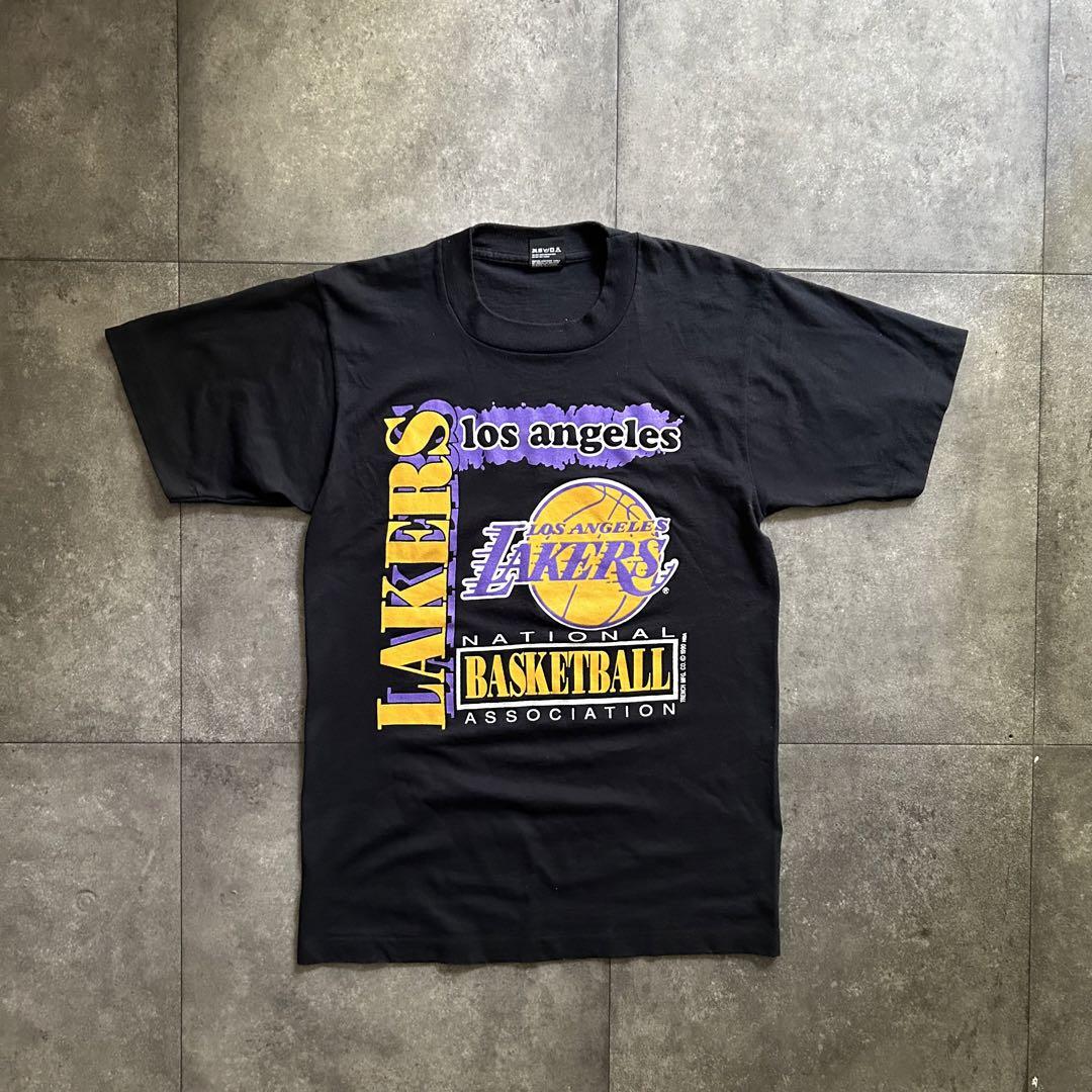 90s スクリーンスターズ tシャツ USA製 M ブラック レイカーズ NBA