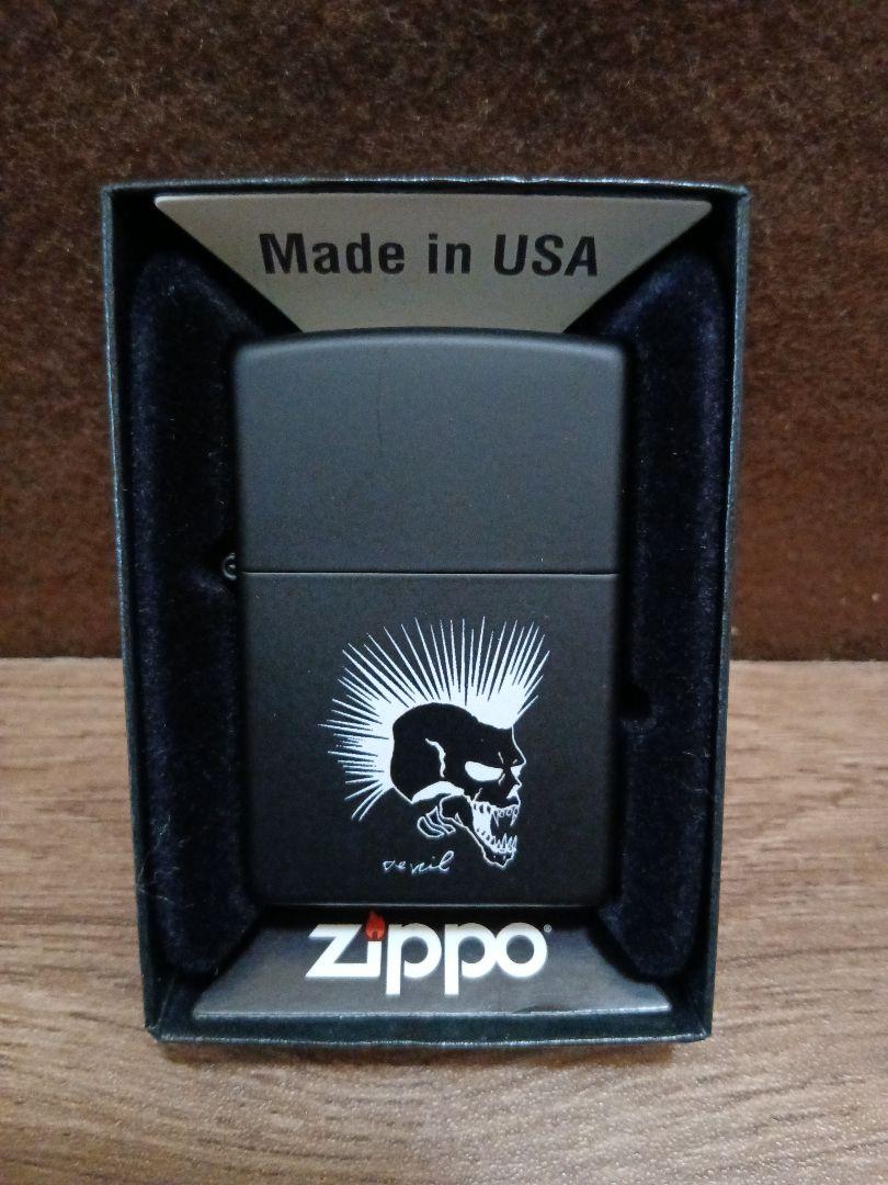 Zippo　2019年製　ドクロ　モヒカン　新品　未使用
