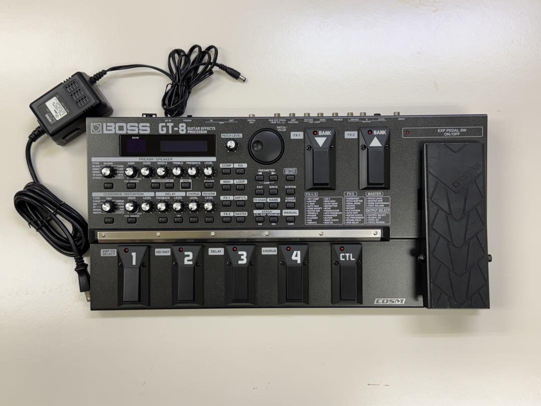 BOSS GT-8 エフェクターボード