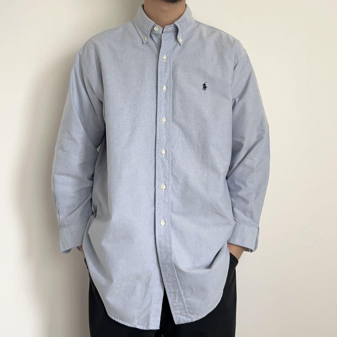 POLO by RALPH LAUREN オックスフォードシャツ サックスブルー