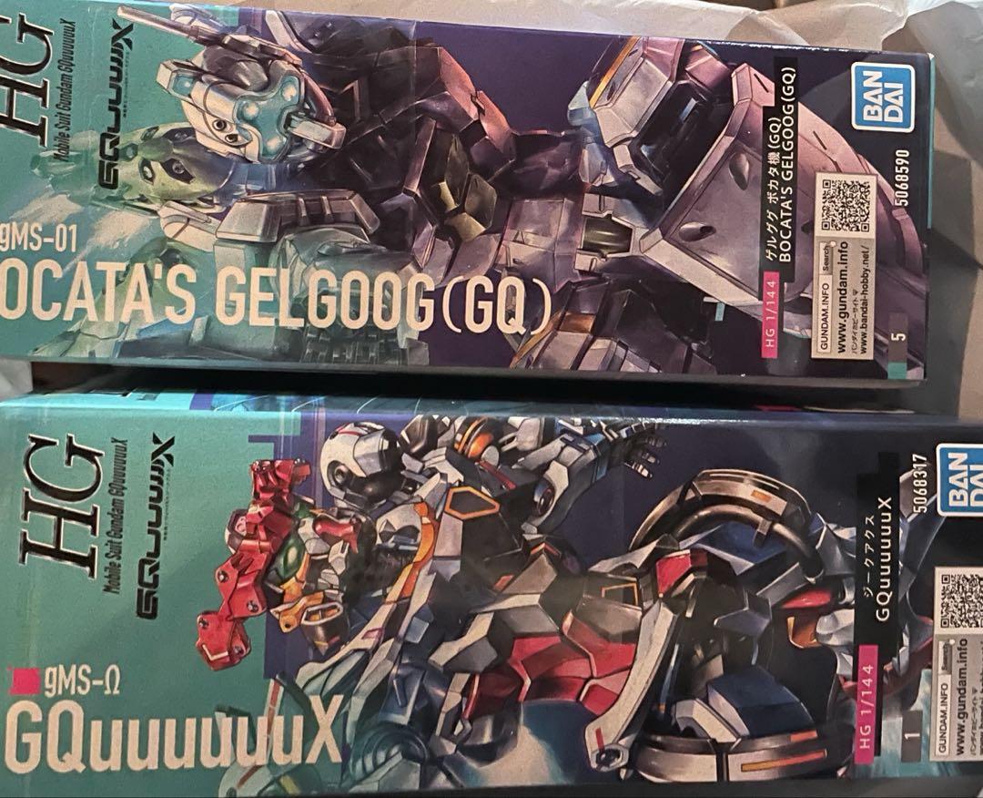 HG 機動戦士Gundam GQuuuuuuX』ジークアクス　2点セット