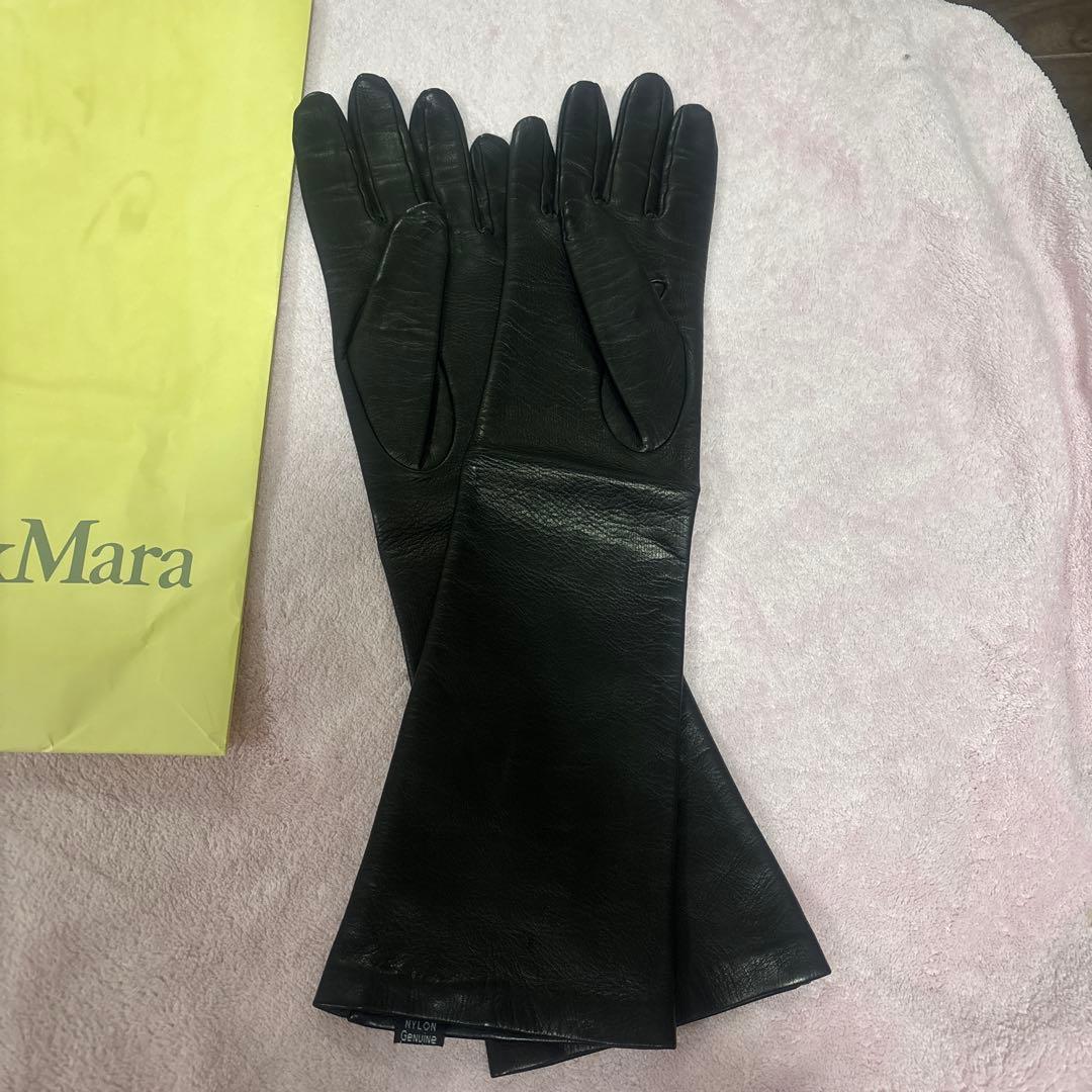 Max Maraマックスマーララムスキン羊革ローグ手袋 Max Maraマックスマーララムスキン羊革ローグ手袋