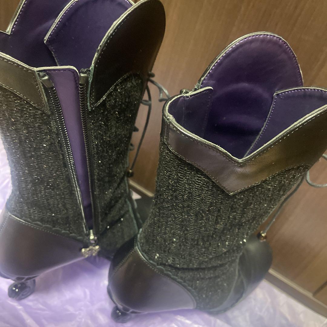 正規店低価 美品 アナスイ 猫足 ANNA SUI ブーツ 91nBf-m34741855288 人気ショップ