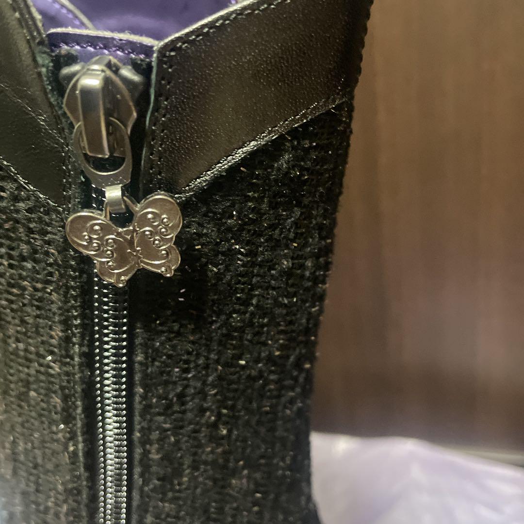 正規店低価 美品 アナスイ 猫足 ANNA SUI ブーツ 91nBf-m34741855288 人気ショップ
