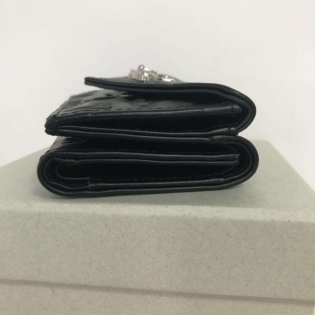 Vivienne Westwood ☆ mini三つ折り財布 ☆黒☆箱付き