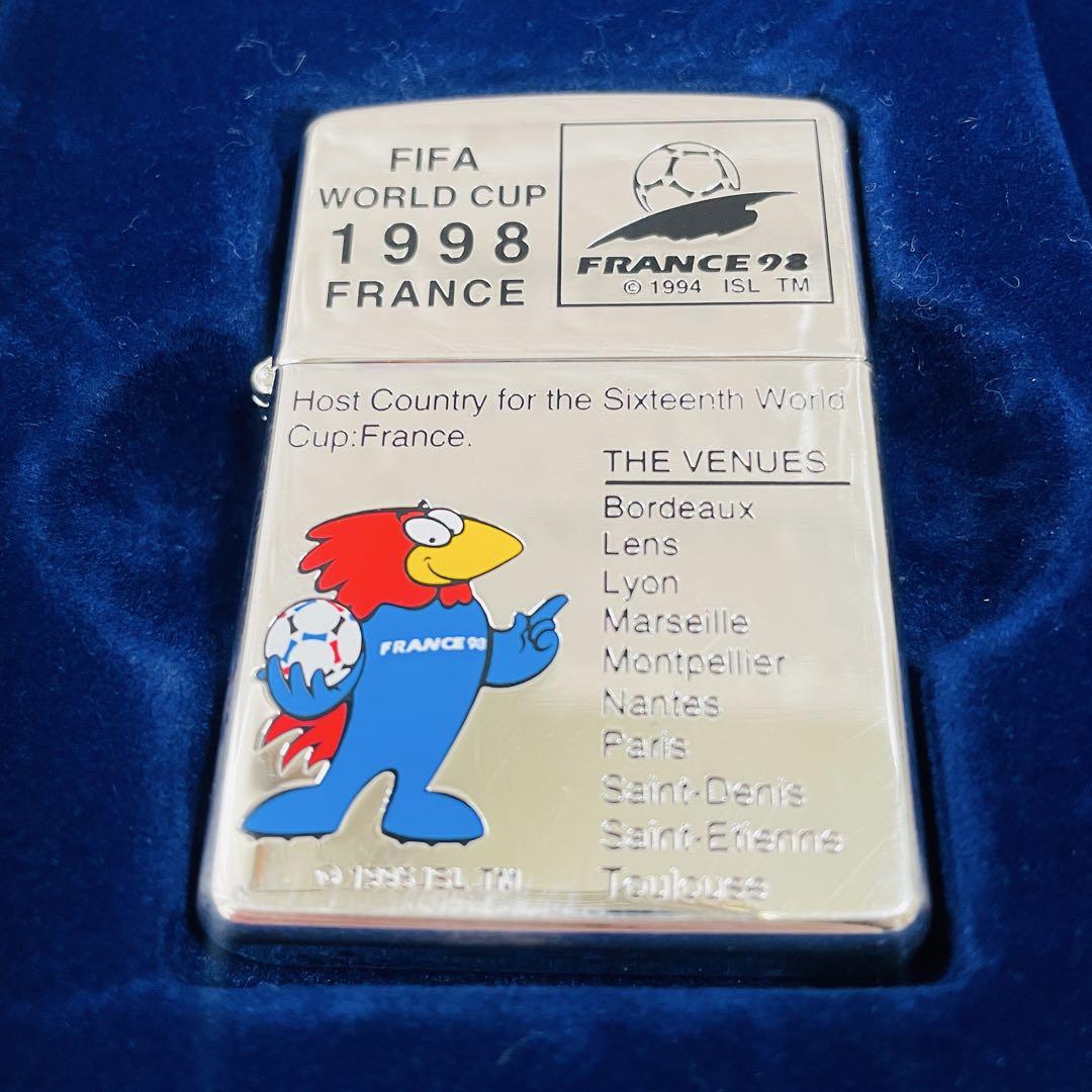 【レア品】Zippo FIFA1998 フランスワールドカップ ジッポー