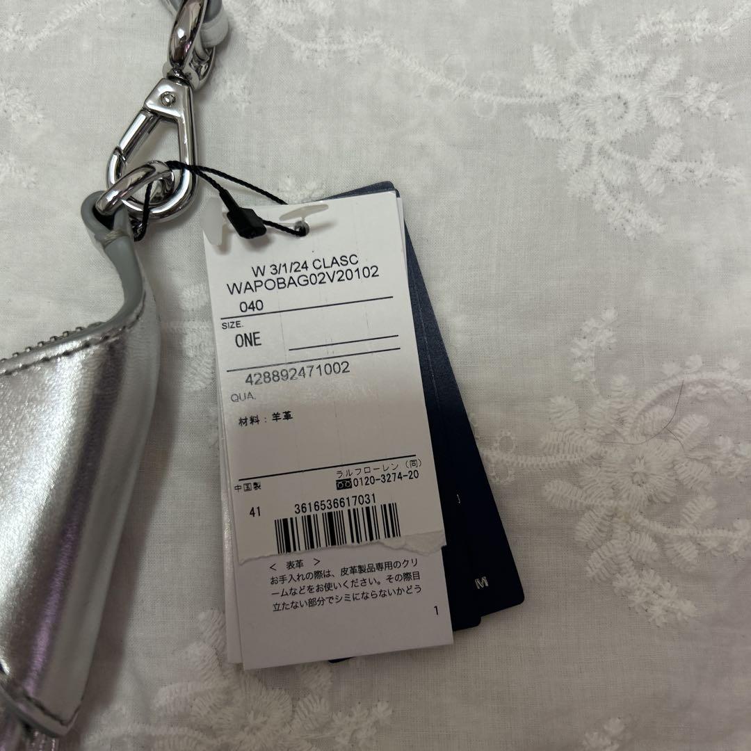 【貴重】Ralph Lauren POLO ID メタリック ミニ ショルダー