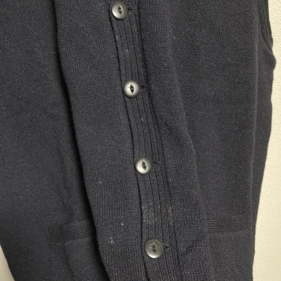 ダブルアールエル　RALPH LAUREN ニット　ベスト　ブラック　黒　M