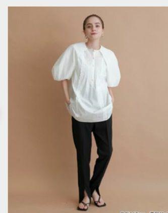 最安値】 カデュネ パフ袖 ペプラムブラウス 38 CADUNE - シャツ オフィシャル通販 CADUNE カデュネ パフ袖 ペプラムブラウス 38 シャツ/ブラウス(半袖/袖なし)
