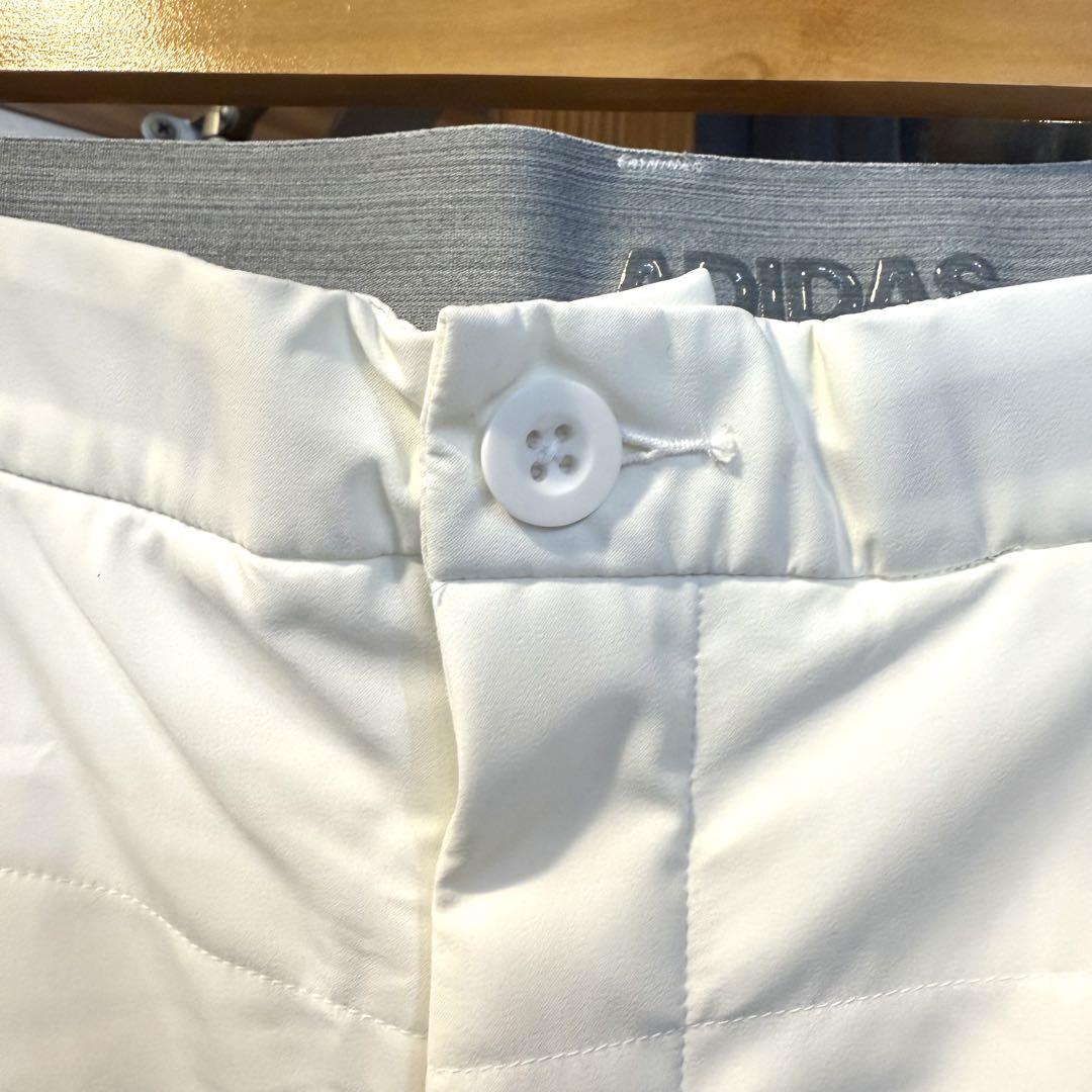 新品未使用タグ付き❗️【アディダス ゴルフ】秋冬 中綿防寒キルトゴルフ 暖パンツ