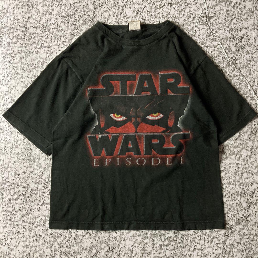 【スペシャルビンテージ】スターウォーズ ファントム・メナス 短丈ムービーTシャツ