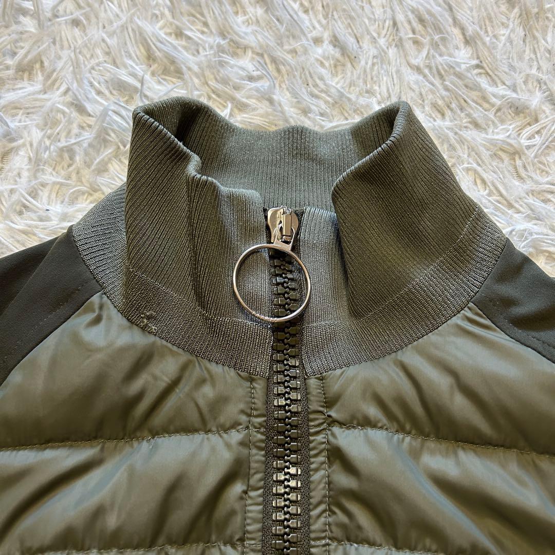 【美品】TATRAS タトラス ダウンジャケット カーキ ナイロン 切替 【美品】TATRAS タトラス ダウンジャケット カーキ ナイロン 切替