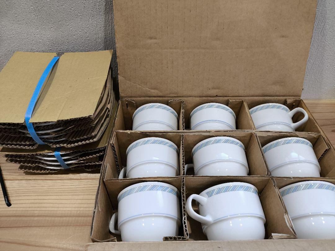 ♪レトロ♪ノリタケ未使用品　カップ&ソーサー９客セット