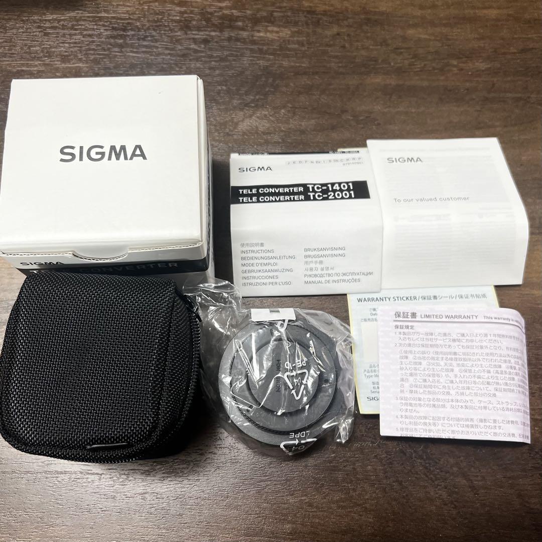 新品SIGMA TELE CONVERTER TC-1401 Nikonテレコン