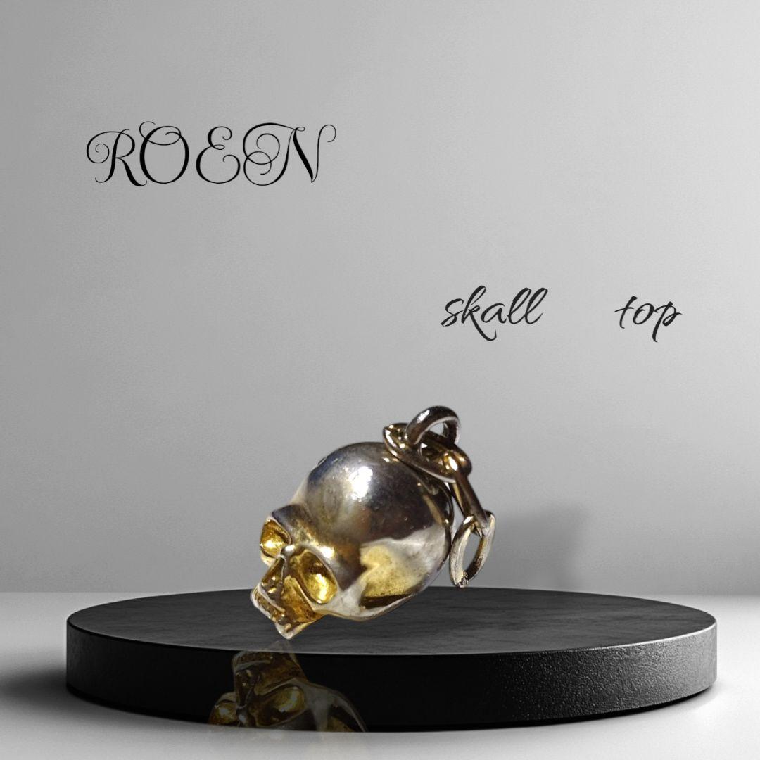Roen スカル ペンダントトップ ネックレストップ シルバー