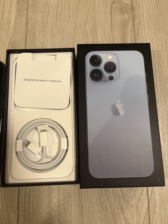 iPhone13 Pro 512G シエラブルー　SIMフリー　美品