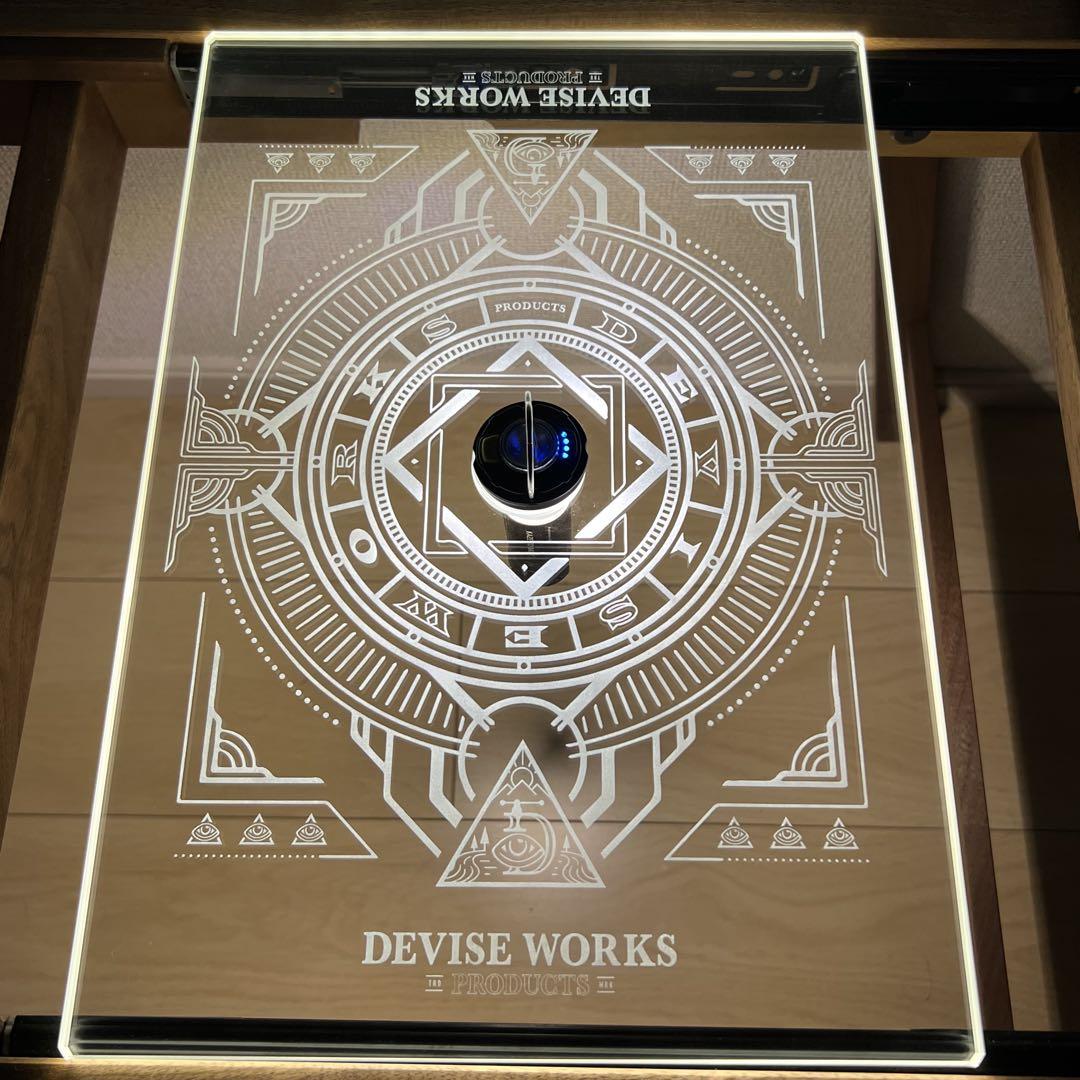 非売品　deviseworks IGT cristal glass plate