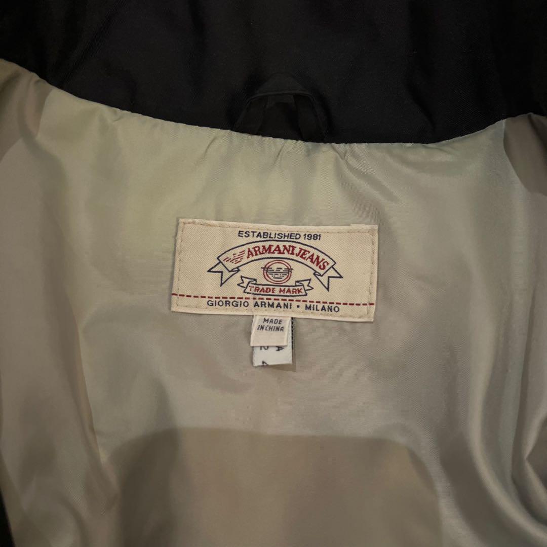 ARMANI JEANS ハイネック 中綿コート 00s アーカイブ