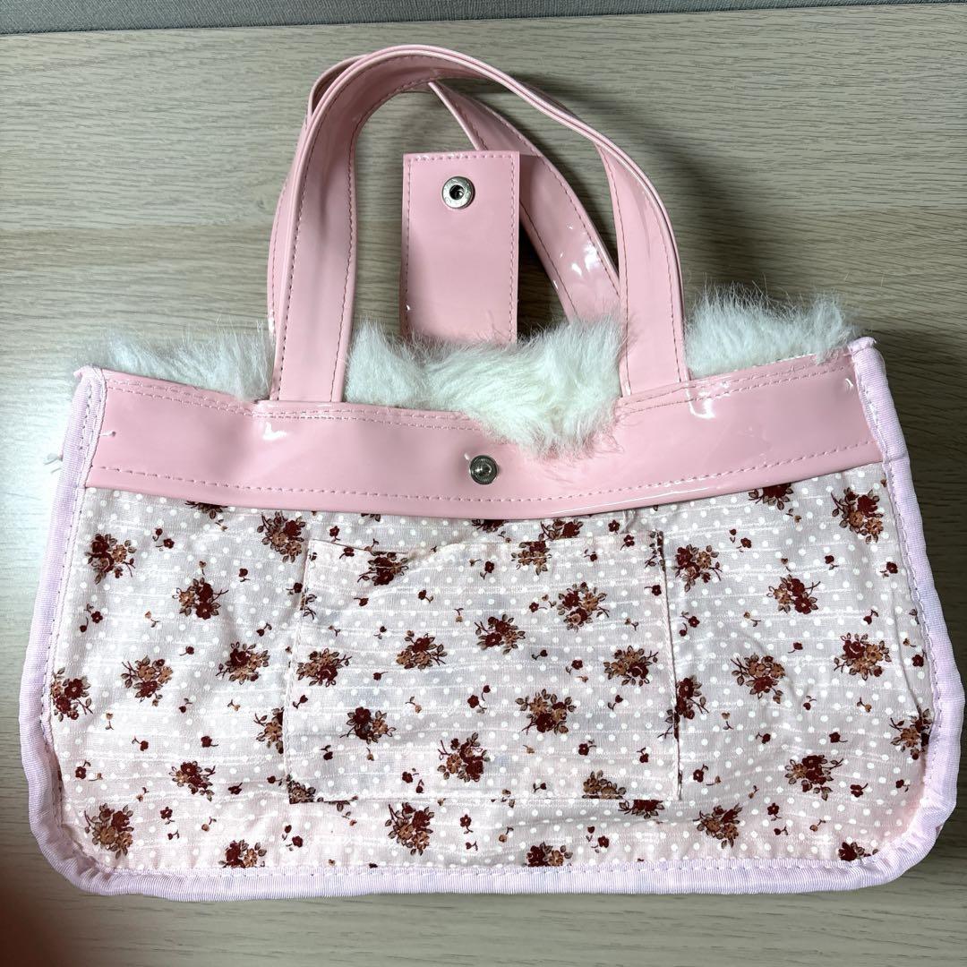 Chacott チャコット バレエレッスンバッグ キッズ ピンク ファー