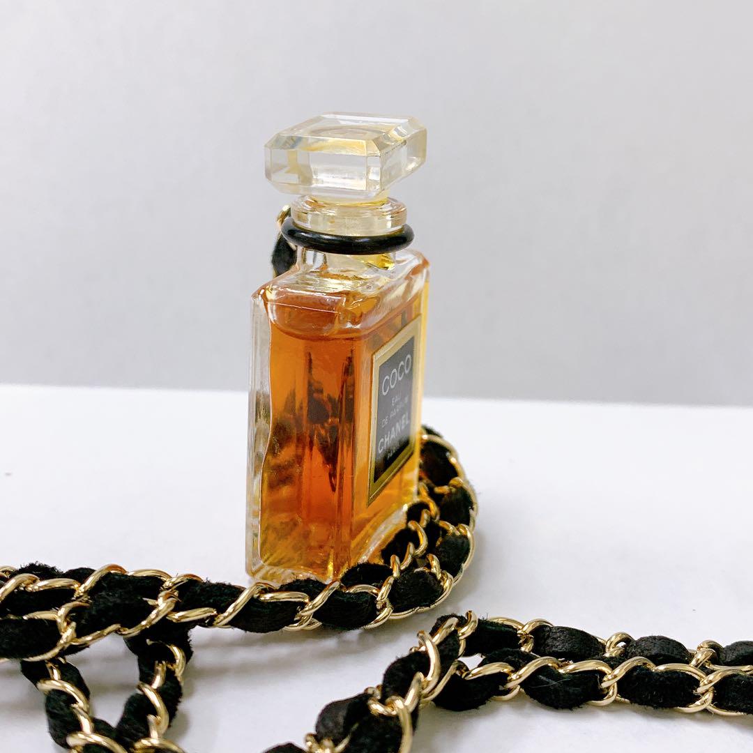 シャネル　正規品　香水ネックレス　ヴィンテージ