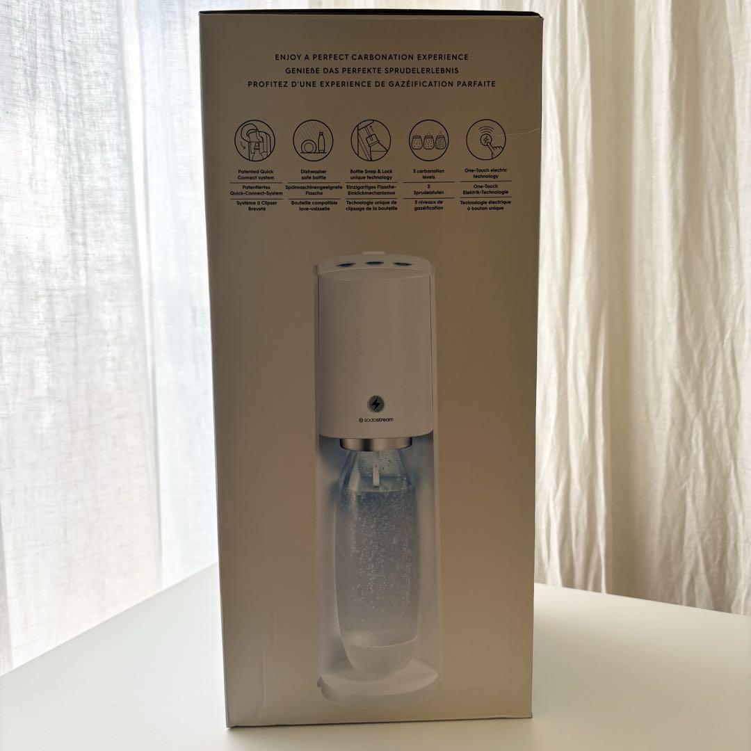 新品未使用】 sodastream E-TERRA ホワイト ソーダストリーム