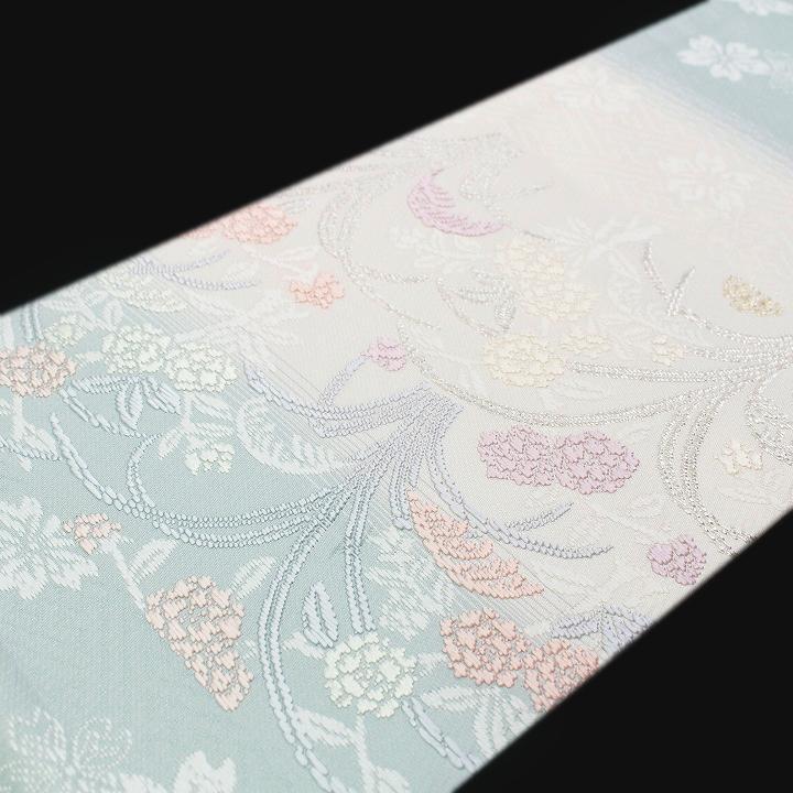 きれい色の【唐織】～凛と咲き誇る、四季折々の草花～単衣にも美