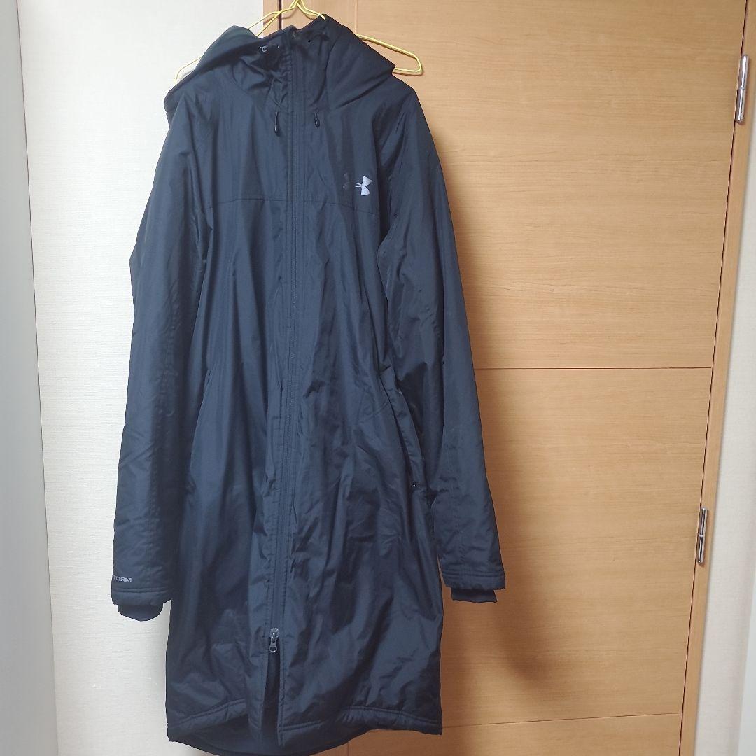 Under Armour 黒 ベンチコート Lサイズ - メルカリ