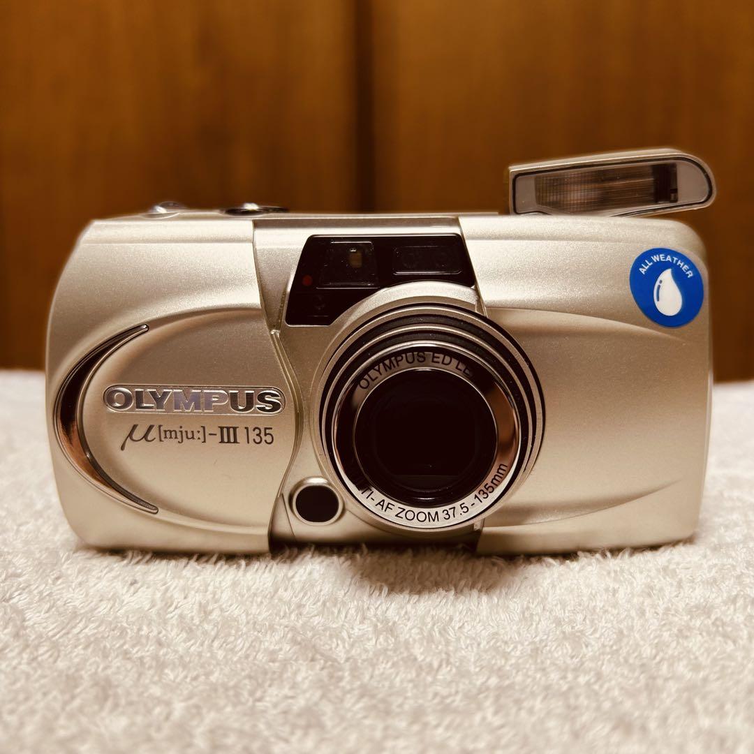 美品 OLYMPUS μ-III 135 オリンパス コンパクトフィルムカメラ