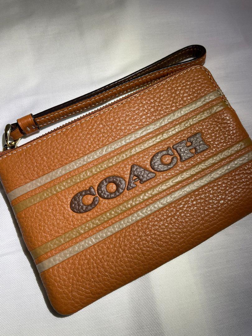 新品未使用！COACH コーチ ジップ リストレット　ポーチ 財布 小銭入れ