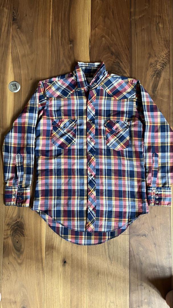 70’s Wrangler チェックシャツ Lサイズ