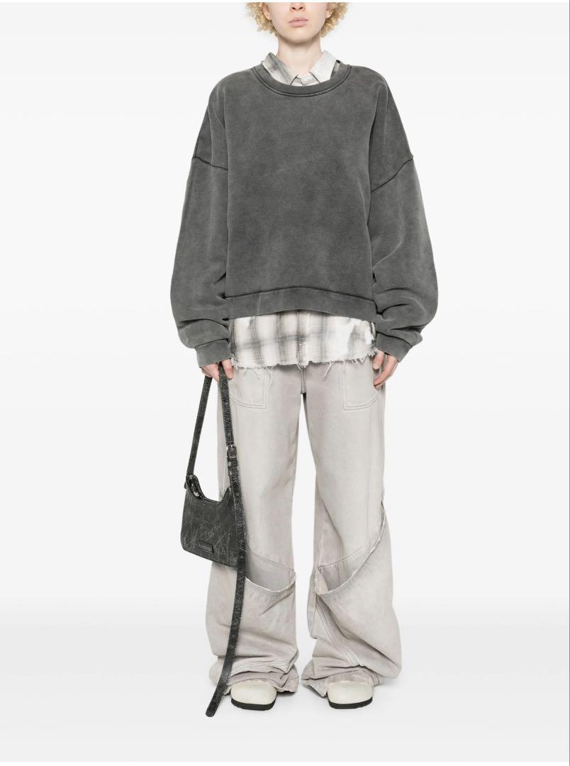 ACNE STUDIOS ガーメントダイ スウェットシャツ S
