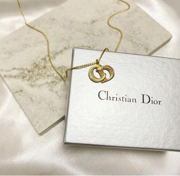 素敵な
 美品 Dior ディオール ロゴネックレス ネックレス
