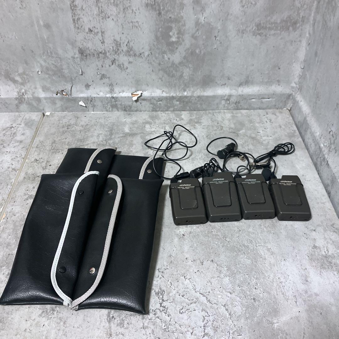 【良品】ビクター ワイヤレスマイク WT-P860 4台セット 良品】ビクター ワイヤレスマイク WT-P860 4台セット - メルカリ