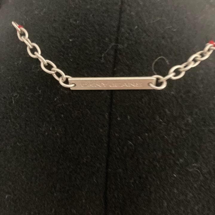 美品】 DKNY JEANS ダッフルコート Ⅼ ブラック ウール 高見え 人気の