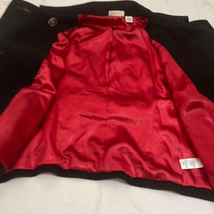 美品】 DKNY JEANS ダッフルコート Ⅼ ブラック ウール 高見え 大量