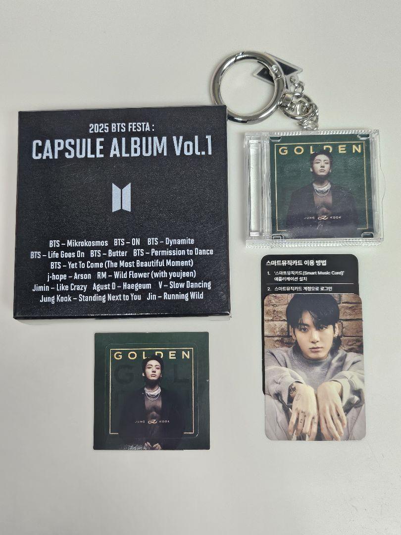 BTS CAPSULE ALBUM Vol.1　ジョングク　GOLDEN