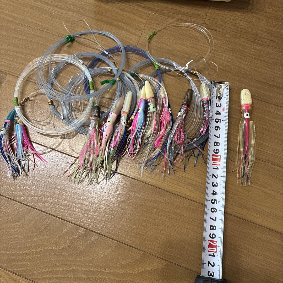 カツオトローリング仕掛け　貝　角