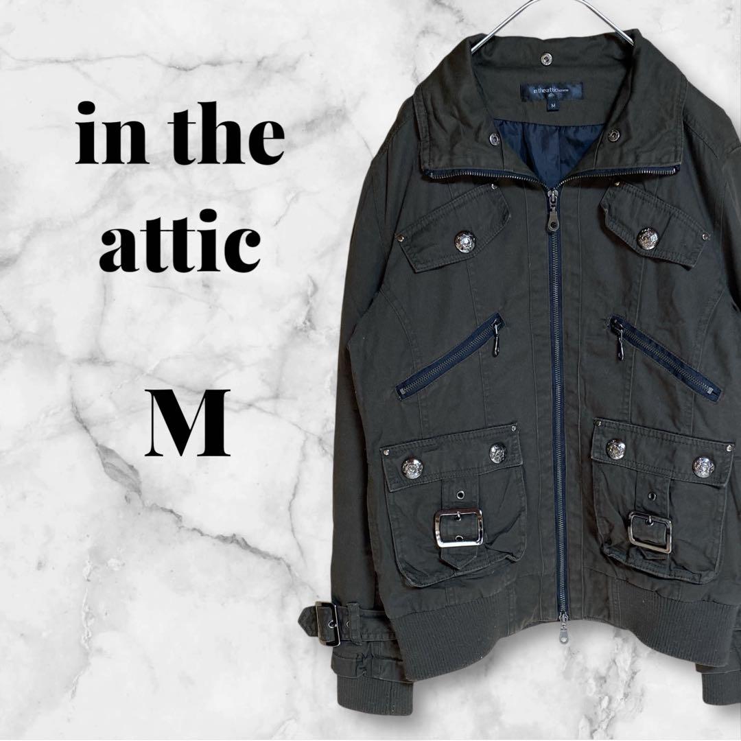【訳あり】In the attic mods y2k v系 emo M カーキ
